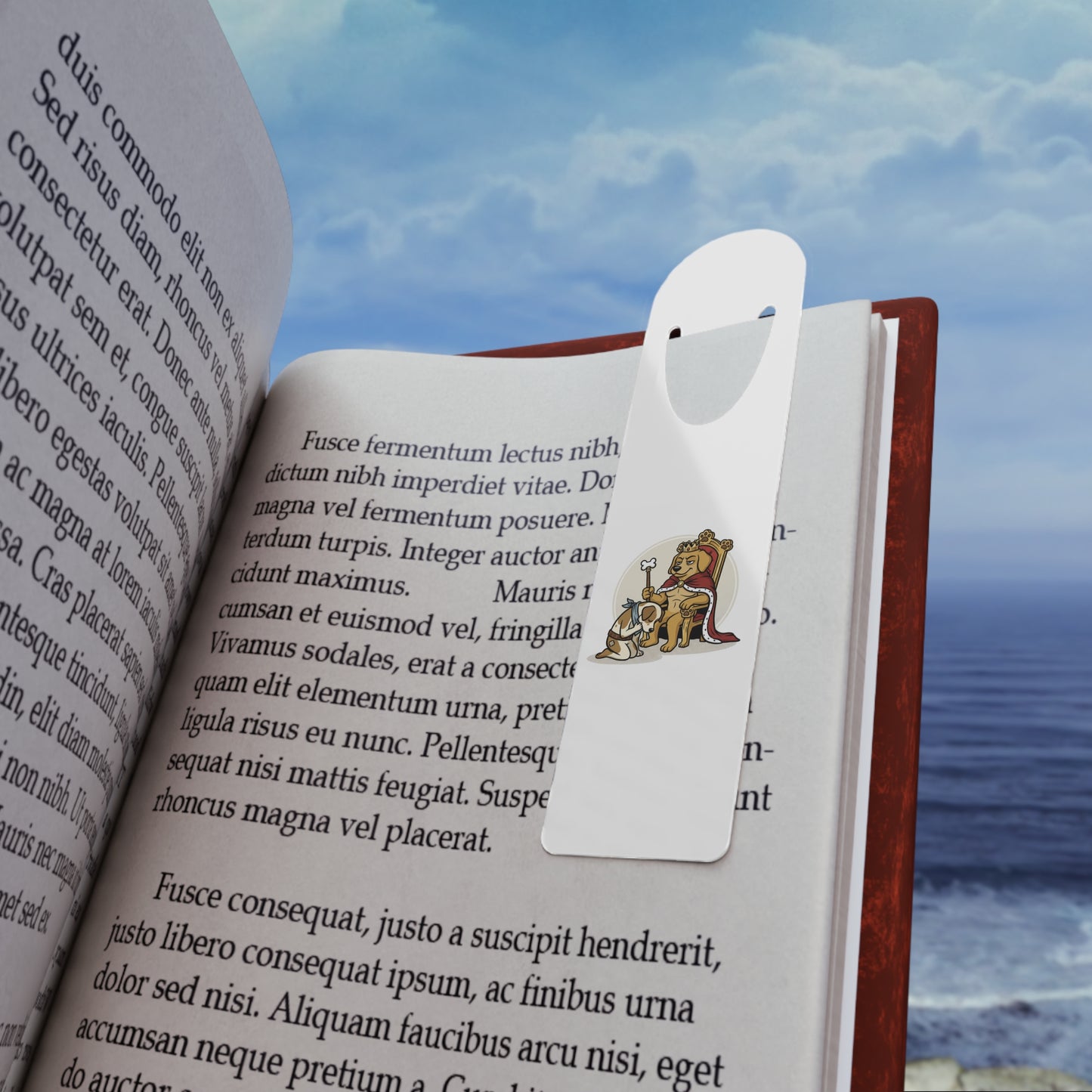 Bookmark — King Dog Reading Bookmark (Royal Canine Design)